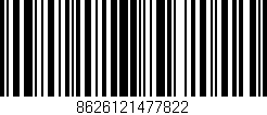 Código de barras (EAN, GTIN, SKU, ISBN): '8626121477822'