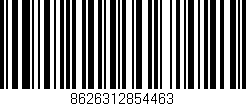 Código de barras (EAN, GTIN, SKU, ISBN): '8626312854463'