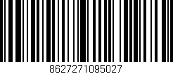 Código de barras (EAN, GTIN, SKU, ISBN): '8627271095027'