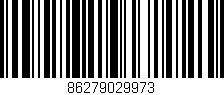Código de barras (EAN, GTIN, SKU, ISBN): '86279029973'