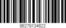 Código de barras (EAN, GTIN, SKU, ISBN): '86279134622'