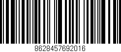 Código de barras (EAN, GTIN, SKU, ISBN): '8628457692016'