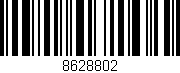 Código de barras (EAN, GTIN, SKU, ISBN): '8628802'