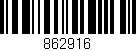 Código de barras (EAN, GTIN, SKU, ISBN): '862916'