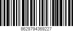 Código de barras (EAN, GTIN, SKU, ISBN): '8629794369227'