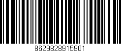 Código de barras (EAN, GTIN, SKU, ISBN): '8629828915901'