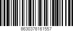 Código de barras (EAN, GTIN, SKU, ISBN): '8630378161557'