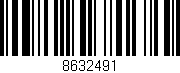 Código de barras (EAN, GTIN, SKU, ISBN): '8632491'