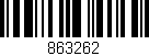 Código de barras (EAN, GTIN, SKU, ISBN): '863262'