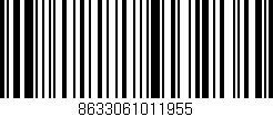 Código de barras (EAN, GTIN, SKU, ISBN): '8633061011955'