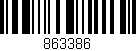 Código de barras (EAN, GTIN, SKU, ISBN): '863386'