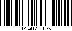 Código de barras (EAN, GTIN, SKU, ISBN): '8634417200955'