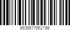 Código de barras (EAN, GTIN, SKU, ISBN): '8638877852198'