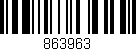 Código de barras (EAN, GTIN, SKU, ISBN): '863963'