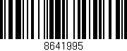 Código de barras (EAN, GTIN, SKU, ISBN): '8641995'