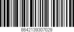Código de barras (EAN, GTIN, SKU, ISBN): '8642139307029'