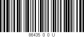 Código de barras (EAN, GTIN, SKU, ISBN): '86435_0_0_U'
