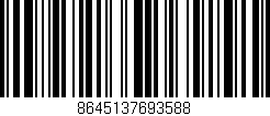 Código de barras (EAN, GTIN, SKU, ISBN): '8645137693588'