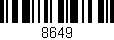 Código de barras (EAN, GTIN, SKU, ISBN): '8649'