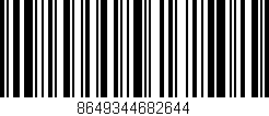 Código de barras (EAN, GTIN, SKU, ISBN): '8649344682644'