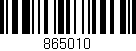 Código de barras (EAN, GTIN, SKU, ISBN): '865010'