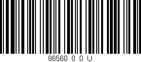 Código de barras (EAN, GTIN, SKU, ISBN): '86560_0_0_U'