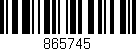 Código de barras (EAN, GTIN, SKU, ISBN): '865745'