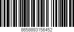 Código de barras (EAN, GTIN, SKU, ISBN): '8658893156452'