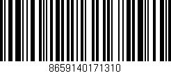 Código de barras (EAN, GTIN, SKU, ISBN): '8659140171310'