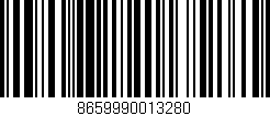 Código de barras (EAN, GTIN, SKU, ISBN): '8659990013280'