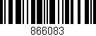 Código de barras (EAN, GTIN, SKU, ISBN): '866083'