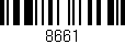Código de barras (EAN, GTIN, SKU, ISBN): '8661'