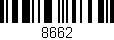 Código de barras (EAN, GTIN, SKU, ISBN): '8662'