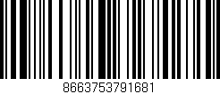 Código de barras (EAN, GTIN, SKU, ISBN): '8663753791681'