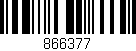Código de barras (EAN, GTIN, SKU, ISBN): '866377'