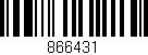 Código de barras (EAN, GTIN, SKU, ISBN): '866431'