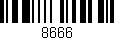 Código de barras (EAN, GTIN, SKU, ISBN): '8666'