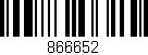 Código de barras (EAN, GTIN, SKU, ISBN): '866652'