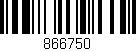 Código de barras (EAN, GTIN, SKU, ISBN): '866750'