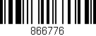 Código de barras (EAN, GTIN, SKU, ISBN): '866776'