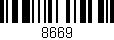 Código de barras (EAN, GTIN, SKU, ISBN): '8669'
