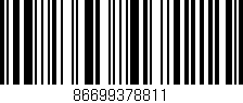 Código de barras (EAN, GTIN, SKU, ISBN): '86699378811'
