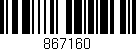 Código de barras (EAN, GTIN, SKU, ISBN): '867160'