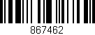Código de barras (EAN, GTIN, SKU, ISBN): '867462'