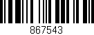 Código de barras (EAN, GTIN, SKU, ISBN): '867543'