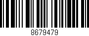 Código de barras (EAN, GTIN, SKU, ISBN): '8679479'