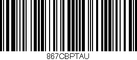 Código de barras (EAN, GTIN, SKU, ISBN): '867CBPTAU'
