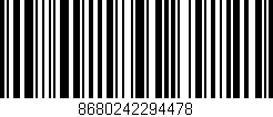 Código de barras (EAN, GTIN, SKU, ISBN): '8680242294478'