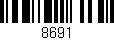 Código de barras (EAN, GTIN, SKU, ISBN): '8691'