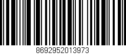 Código de barras (EAN, GTIN, SKU, ISBN): '8692952013973'